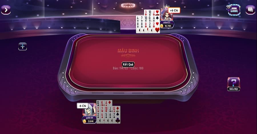 Luật tính tiền của game Mậu binh 789club